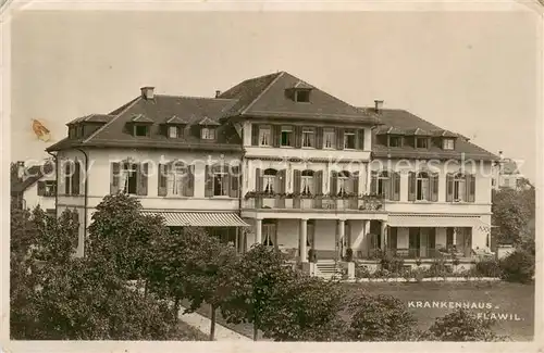 AK / Ansichtskarte Flawil_SG Krankenhaus 