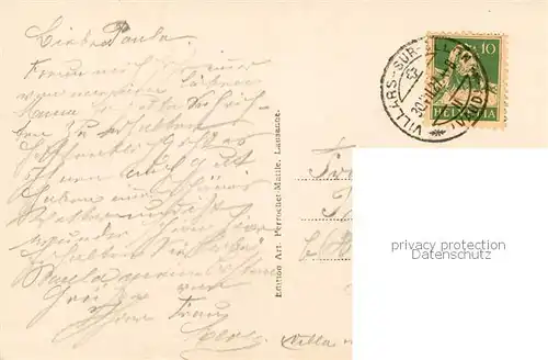 AK / Ansichtskarte Arveyres_Villars sur Ollon_VD Vue generale et Monte Sano 