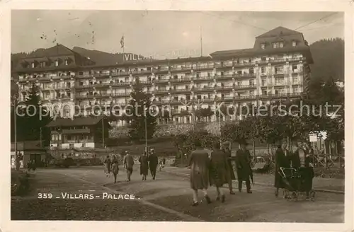 AK / Ansichtskarte Villars_VD Palace Hotel Villars_VD