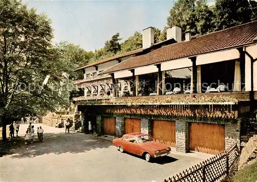 AK / Ansichtskarte  Altenberg_Rheinland Terrassen Waldrestaurant Deutscher Maerchenwald Altenberg_Rheinland