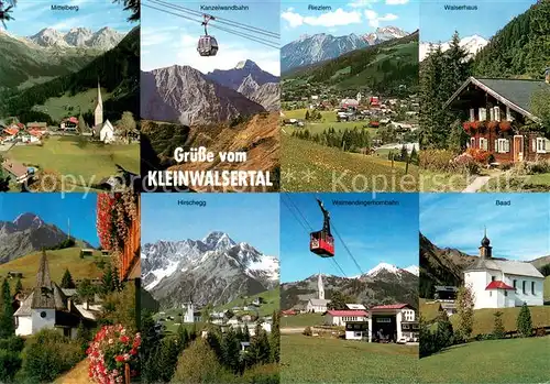 AK / Ansichtskarte  Seilbahn_Cable-Car_Telepherique Kleinwalsertal 