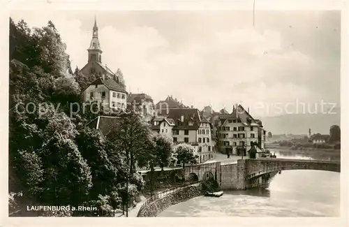 AK / Ansichtskarte  Laufenburg_Baden Rheinpartie Laufenburg_Baden