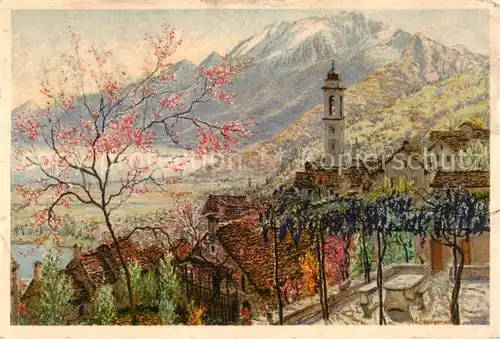 AK / Ansichtskarte Brione Verzasca_Minusio_TI In Primavera 