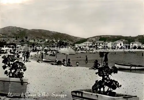 AK / Ansichtskarte  Marina_di_Campo_IT Spiaggia 