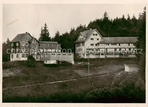 AK / Ansichtskarte Walzenhausen_AR Ev Sozialhaus Sonneblick Walzenhausen AR