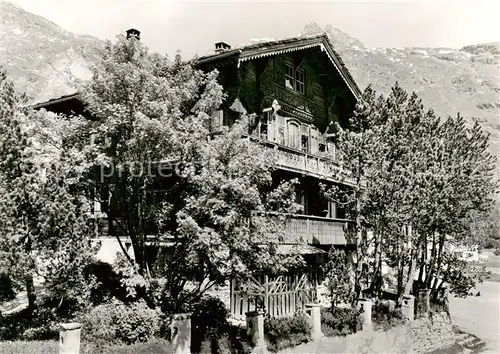 AK / Ansichtskarte Maloja_GR Segantinihaus Maloja_GR