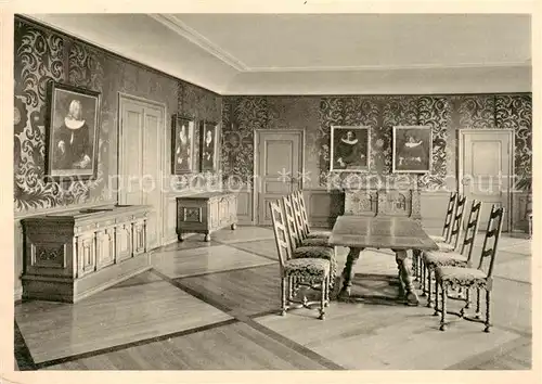 AK / Ansichtskarte Kyburg_ZH Gerichtsstube im Ritterhaus Kyburg_ZH