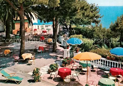 AK / Ansichtskarte  Formia_Lazio_IT Grand Hotel Mirarmare Terrasse 