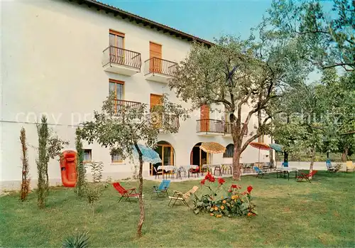 AK / Ansichtskarte  Lazise_Lago_di_Garda Albergo Santa Marta Lazise_Lago_di_Garda