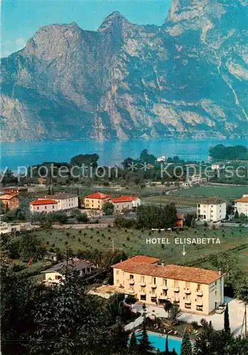 AK / Ansichtskarte 73802588 Torbole_Lago_di_Garda_IT Hotel Elisabetta 