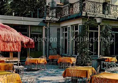 AK / Ansichtskarte  Stresa_Lago_Maggiore_IT Hotel Restaurant Ariston Terrasse 