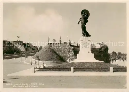 AK / Ansichtskarte 73802624 Peschiera_del_Garda_IT Monumento della Vittoria 