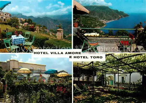 AK / Ansichtskarte  Ravello_Amalfikueste_Salerno_IT Hotel Villa Amore e Hotel Torro Panorama 