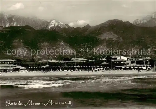 AK / Ansichtskarte  Forte_dei_Marmi_IT Mare e monti 