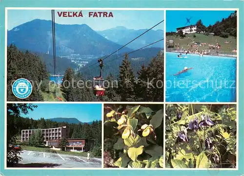 AK / Ansichtskarte 73802661 Seilbahn_Cable-Car_Telepherique Velka Fatra 