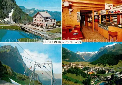 AK / Ansichtskarte  Sessellift_Chairlift_Telesiege Engelberg Jochpass 