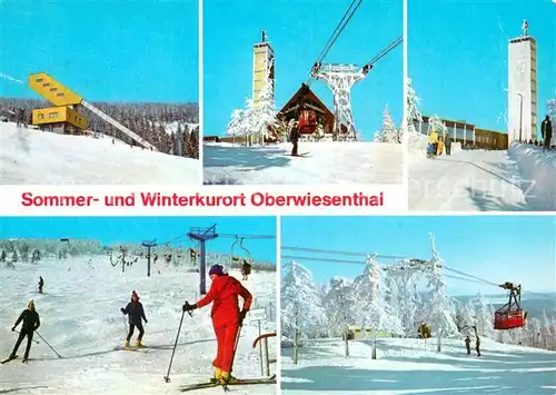 AK / Ansichtskarte  Seilbahn_Cable-Car_Telepherique Oberwiesenthal Annaberg 