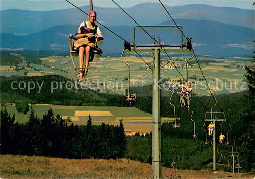 AK / Ansichtskarte  Sessellift_Chairlift_Telesiege Geisskopf Oberbreitenau 