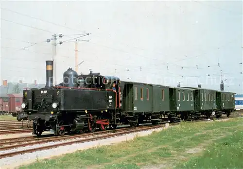 AK / Ansichtskarte 73802722 Eisenbahn Serie 50010A 5045 150 Aniversario DEl Ferrocarril en Austria  Eisenbahn