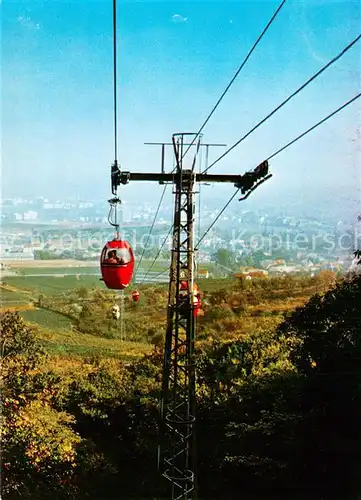 AK / Ansichtskarte  Seilbahn_Cable-Car_Telepherique Duerkheimer Gondelbahn Fernruf 