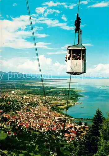 AK / Ansichtskarte  Seilbahn_Cable-Car_Telepherique Bregenz am Bodensee 