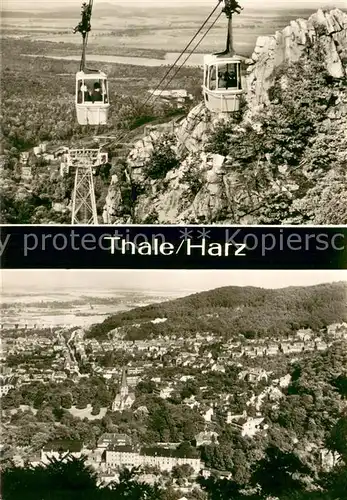 AK / Ansichtskarte  Seilbahn_Cable-Car_Telepherique Thale Harz 