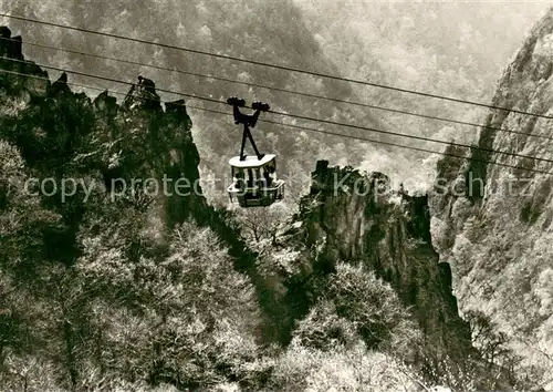 AK / Ansichtskarte  Seilbahn_Cable-Car_Telepherique Thale Harz 