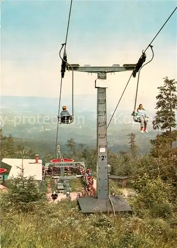 AK / Ansichtskarte  Sessellift_Chairlift_Telesiege Karkonosze  