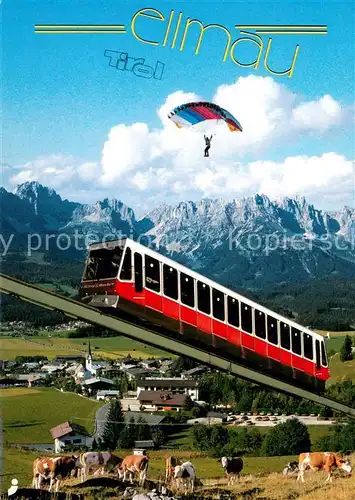 AK / Ansichtskarte  Bergbahn Ellmau am Kaiser Tirol Bergbahn