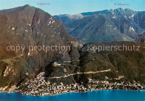 AK / Ansichtskarte 73802780 Campione_d_Italia Veduta dal Monte San Salvatore Campione_d_Italia