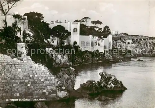 AK / Ansichtskarte  Porto_d_Ischia Villa Masturzi Porto_d_Ischia