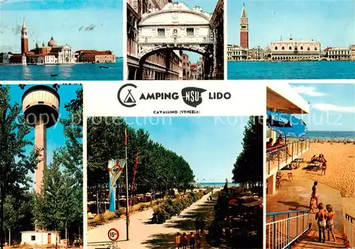 AK / Ansichtskarte  Cavallino_Lido_Venezia_IT Camping NSU Lido Details 