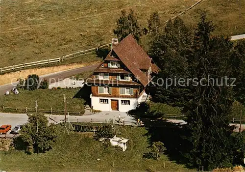 AK / Ansichtskarte Zugerberg_ZG Restaurant Vordergeissboden Fliegeraufnahme 