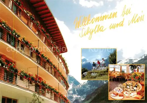 AK / Ansichtskarte  St_Leonhard__San_Leonardo_Passeier_IT Alpinhotel Gastraum Panorama 