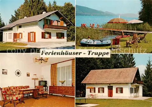 AK / Ansichtskarte  Velden__Woerthersee_AT Ferienhaeuser Truppe Appartement Seepartie 