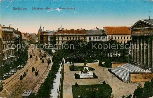 AK / Ansichtskarte 73802909 Budapest_HU Museumsring 