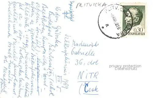 AK / Ansichtskarte  Plitvicka_Jezera_Croatia Moschee 