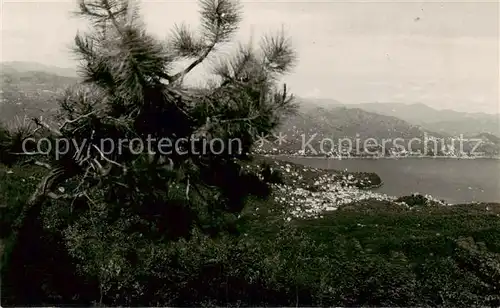 AK / Ansichtskarte  Portofino_Liguria_IT Grand Hotel Panorama su Santa Margherita 