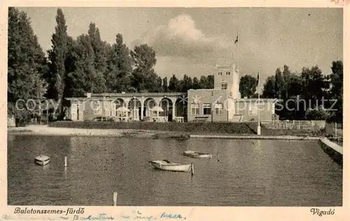 AK / Ansichtskarte  Balatonszemes-Fuerdoe_Fonyod_HU Vigado 