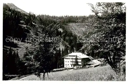 AK / Ansichtskarte  Almagmach_Immenstadt_Allgaeu Panorama 