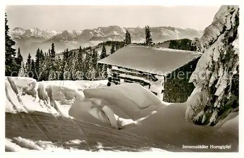 AK / Ansichtskarte 73802970 Immenstadt_Allgaeu Blick vom Horngipfel nach Osten Immenstadt_Allgaeu