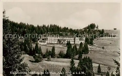 AK / Ansichtskarte  Mittelberg_Oy Kinderheilstaette Mittelberg Oy