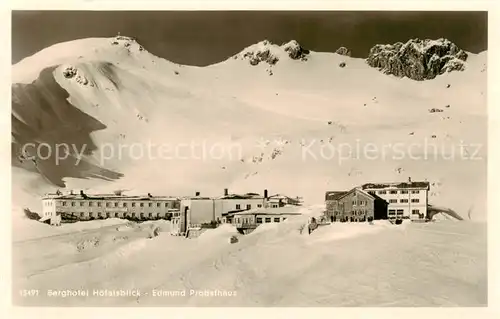 AK / Ansichtskarte  Oberstdorf Nebelhorngruppe Edmund Probst Haus  Berghotel Hoefatsblick Oberstdorf