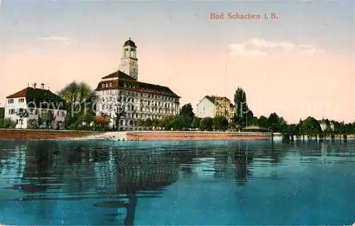 AK / Ansichtskarte  Bad_Schachen_Lindau Partie am Bodensee Feldpost Bad_Schachen_Lindau