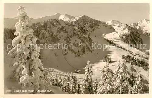 AK / Ansichtskarte 73802998 Riedbergerhorn_Kempten mit Ochsenkopf 