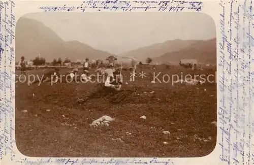 AK / Ansichtskarte  Bobingen Panorama Viehhirten Bobingen