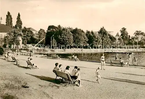 AK / Ansichtskarte 73803014 Grossenhain_Sachsen Strandbad Grossenhain Sachsen