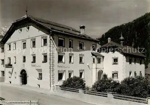 AK / Ansichtskarte Santa_Maria_GR_Val_Muestair Hotel Chasa Capol 