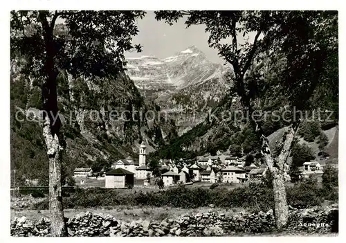 AK / Ansichtskarte Sonogno_TI Panorama Val Verzasca Alpen 