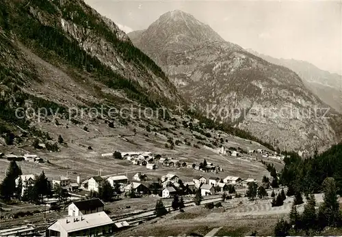 AK / Ansichtskarte Vallorcine_Haute_Savoie_74 Vue generale et le Mont Beloiseau 